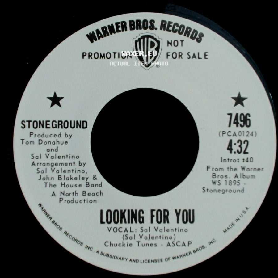 Stoneground - Looking For You / Added Attraction (Come And See Me) side A
