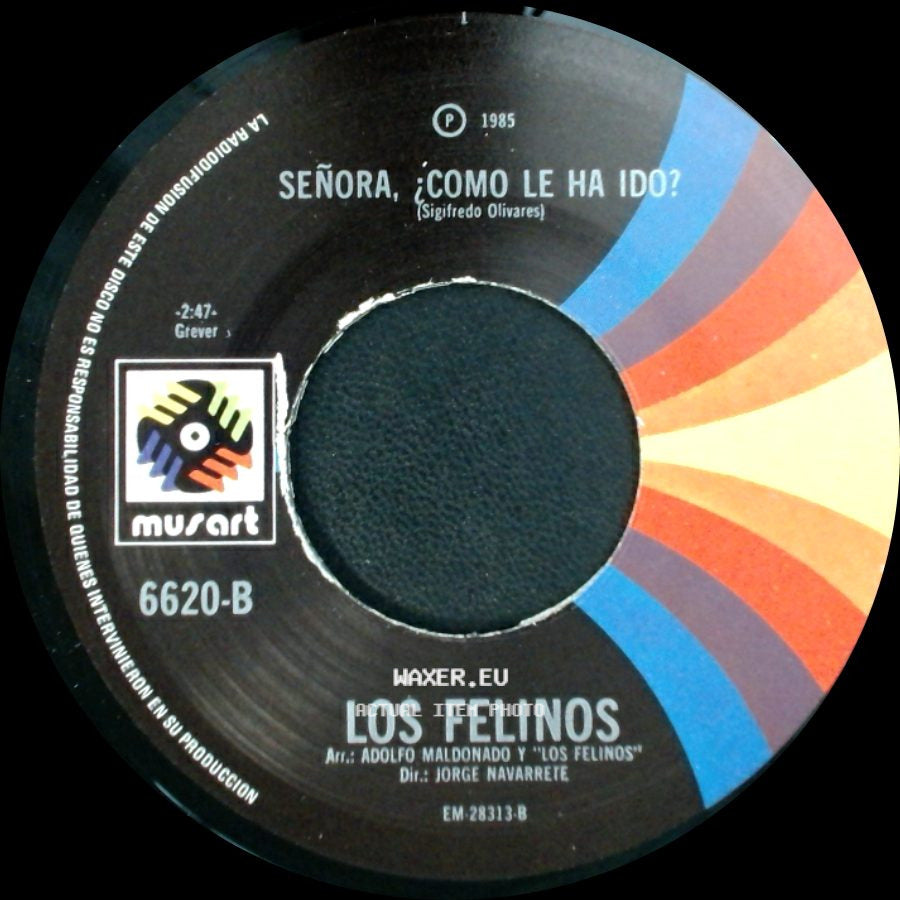 Los Felinos - Señora, ¿Como Le Ha Ido? / El Crucero side A