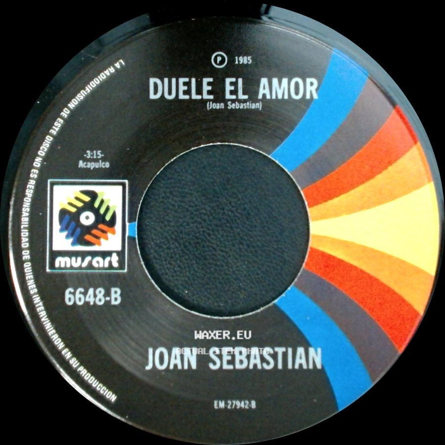 Joan Sebastian - No Le Tengas Compasion / Duele El Amor side B