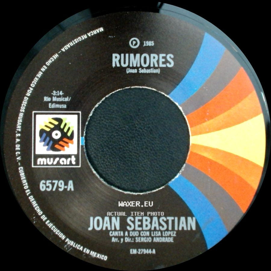 Joan Sebastian - Triangulo Del Sol / Rumores side B