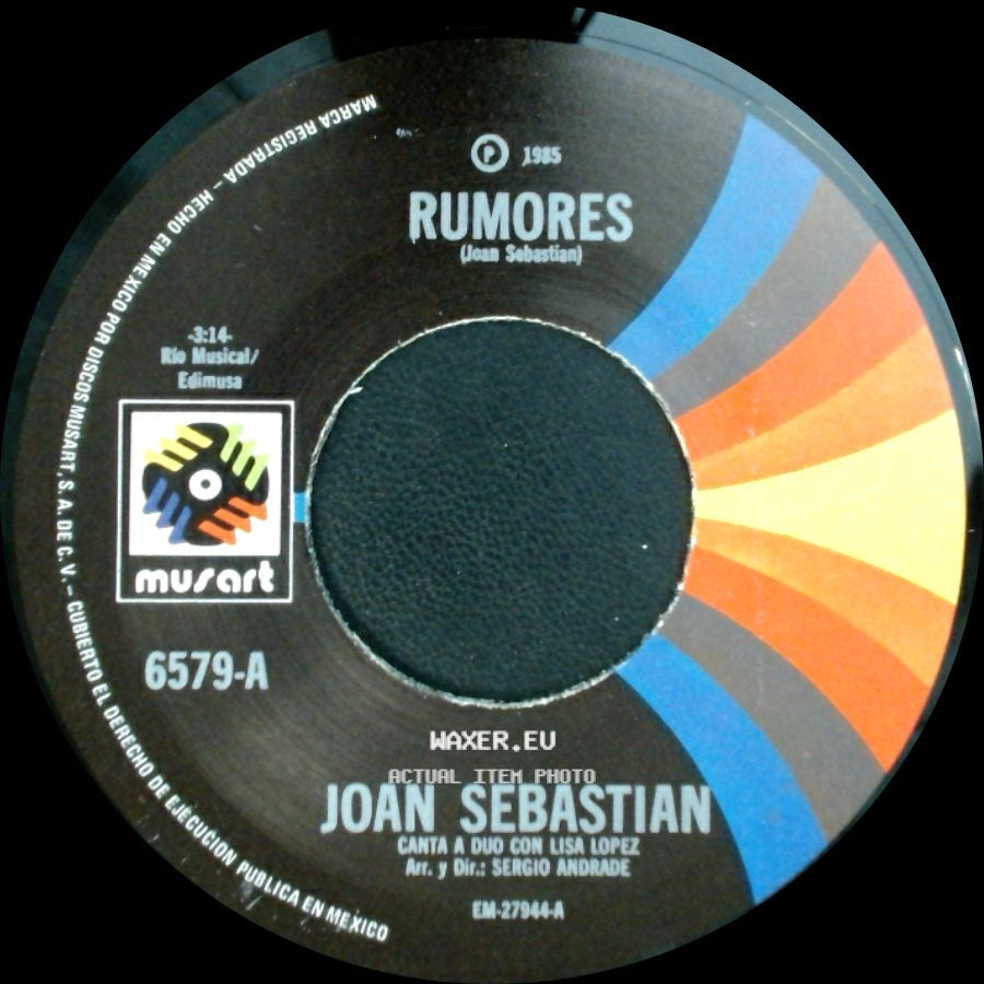 Joan Sebastian - Triangulo Del Sol / Rumores side B