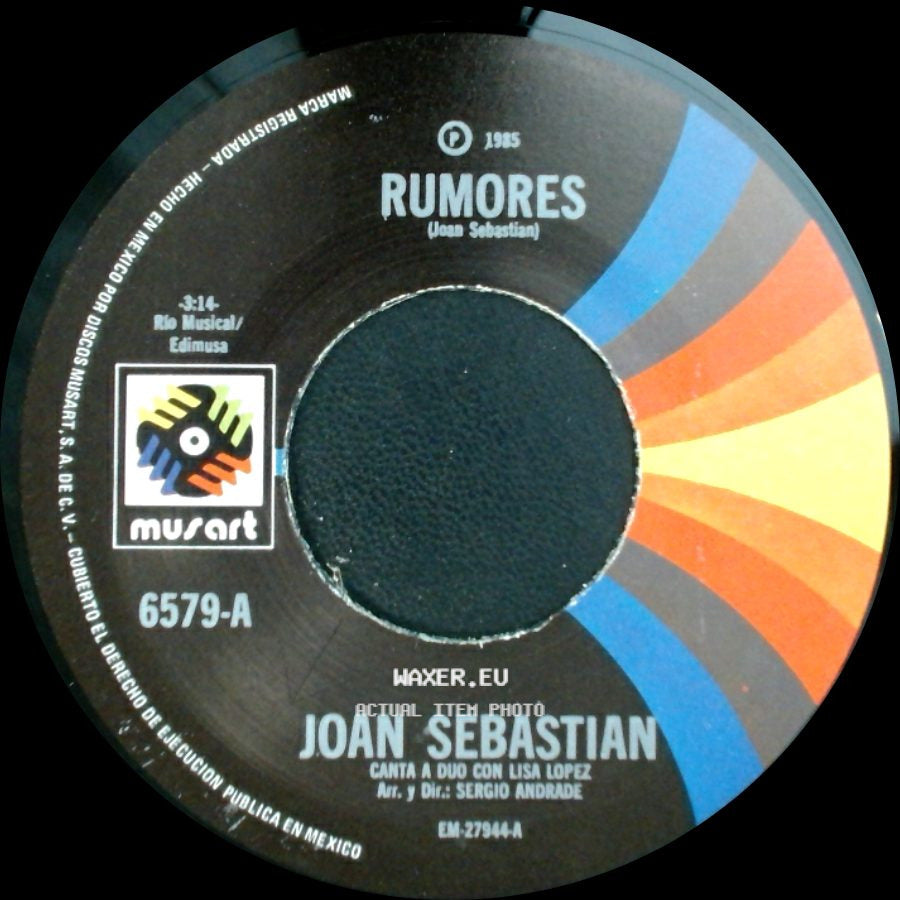 Joan Sebastian - Triangulo Del Sol / Rumores side B