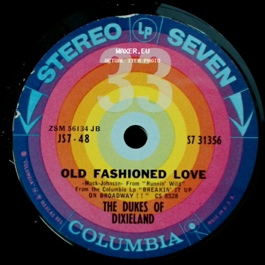 The Dukes Of Dixieland - Old Fashioned Love / Runnin' Wild side A