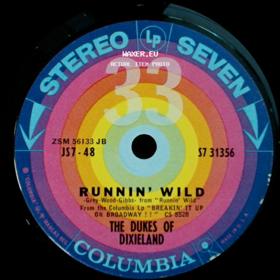 The Dukes Of Dixieland - Old Fashioned Love / Runnin' Wild side B