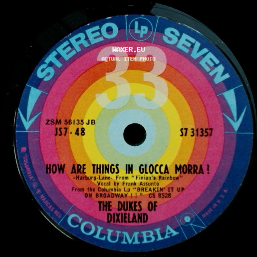 The Dukes Of Dixieland - Oh, Lady Be Good / How Are Things In Glocica Morra! side B