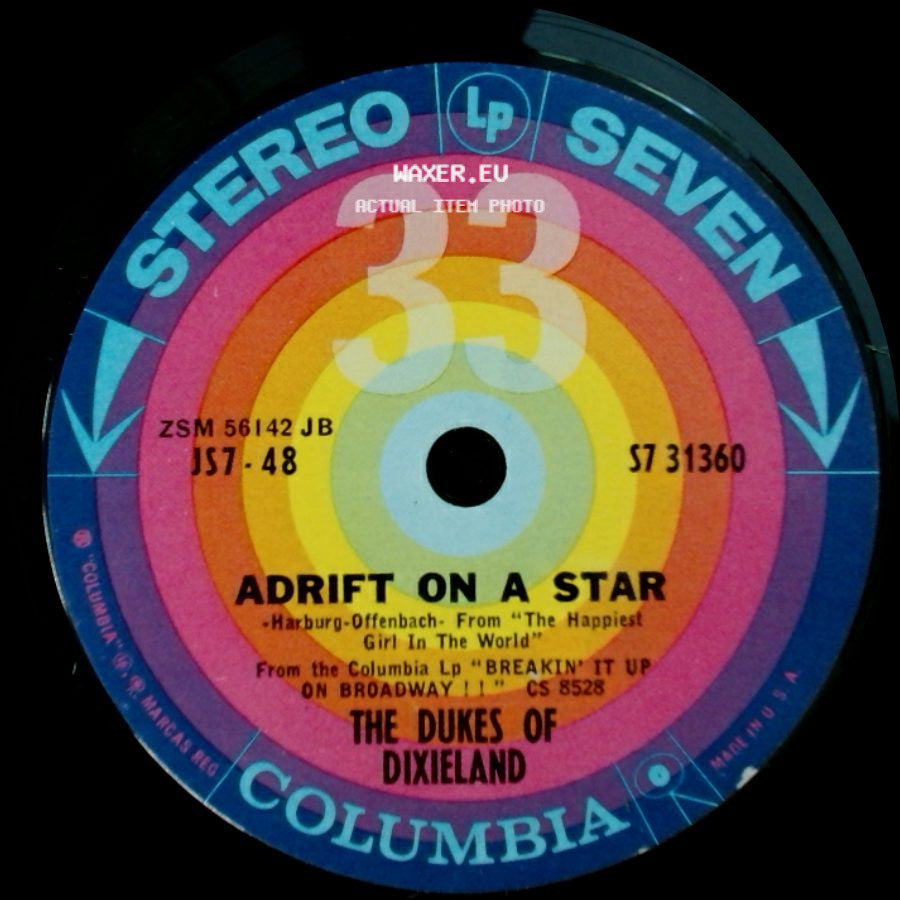 The Dukes Of Dixieland - From This Moment On / Adrift On A Star side B