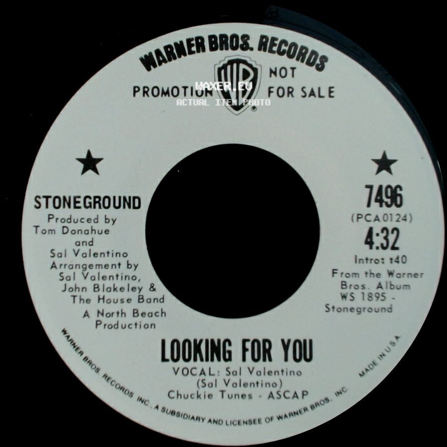 Stoneground - Looking For You / Added Attraction (Come And See Me) side A