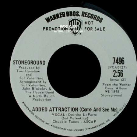 Stoneground - Looking For You / Added Attraction (Come And See Me) side B