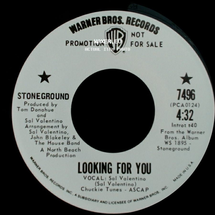 Stoneground - Added Attraction (Come And See Me) / Looking For You side B
