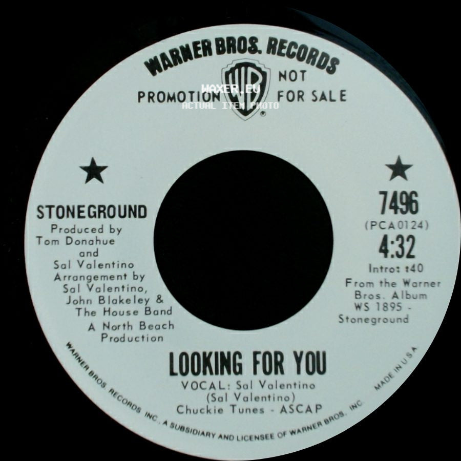 Stoneground - Looking For You / Added Attraction (Come And See Me) side A