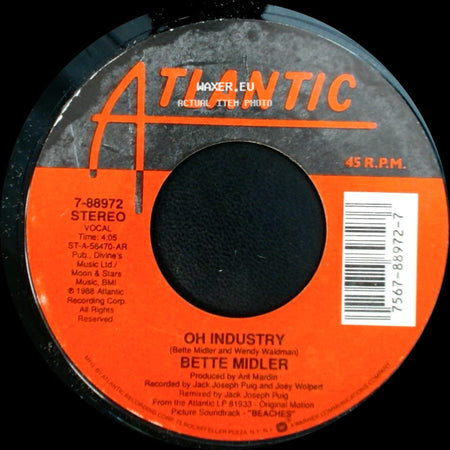 Bette Midler - Oh Industry / Wind Beneath My Wings side A