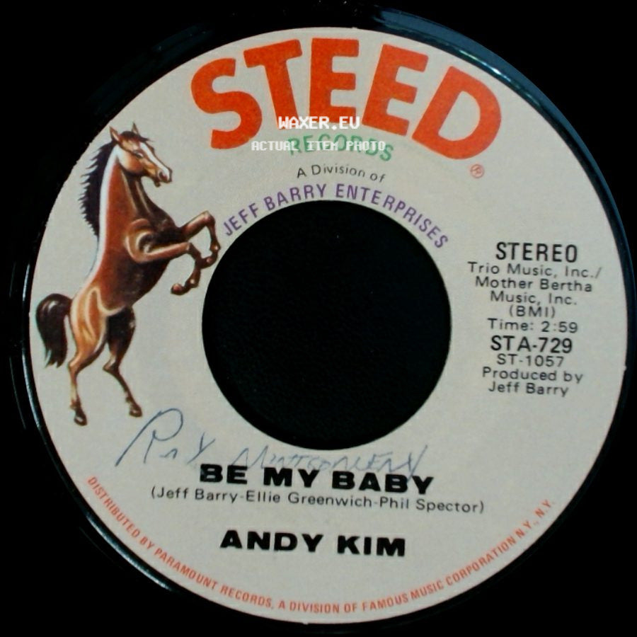 Andy Kim - Love That Little Woman / Be My Baby side B