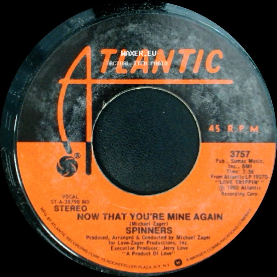 Spinners - Now That You're Mine Again / Love Trippin' side A