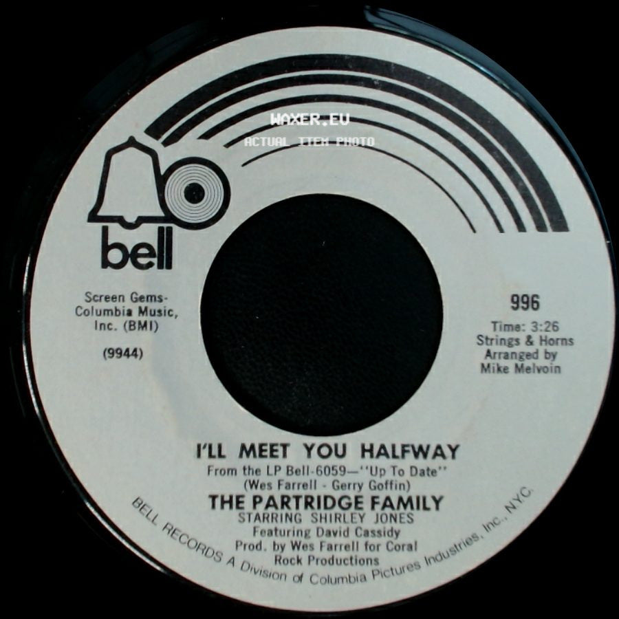 The Partridge Family - Morning Rider On The Road / I'll Meet You Halfway side B