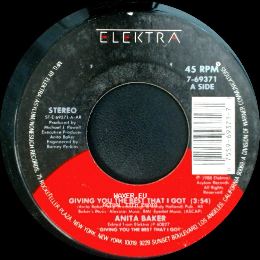 Anita Baker - Giving You The Best That I Got / Good Enough side A