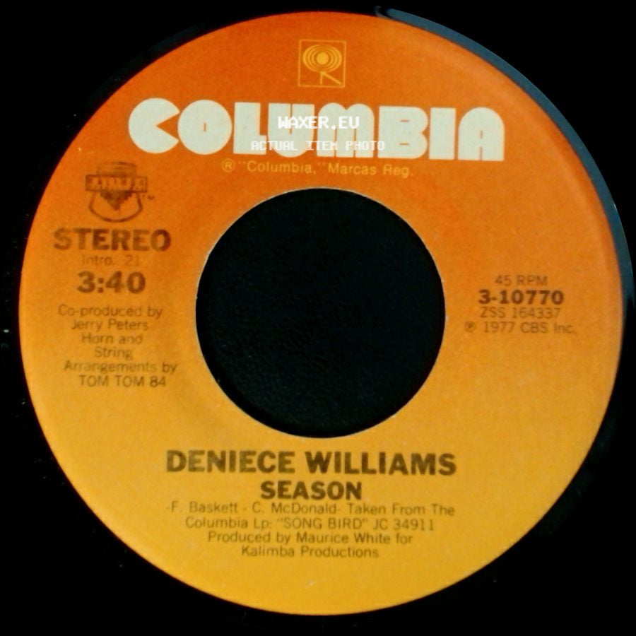 Deniece Williams - Season / God Is Amazing side A
