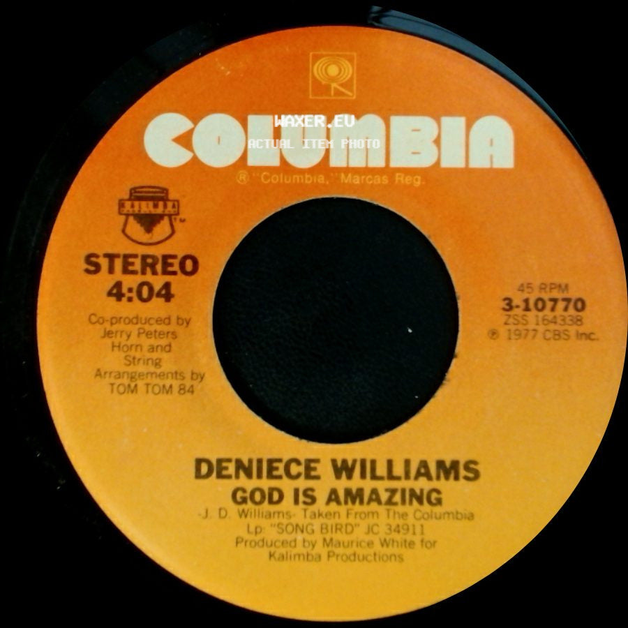 Deniece Williams - Season / God Is Amazing side B