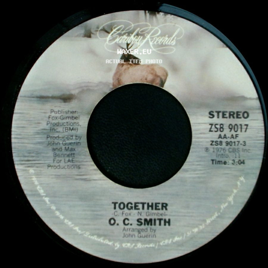 O. C. Smith - Together / Just Couldn't Help Myself side A