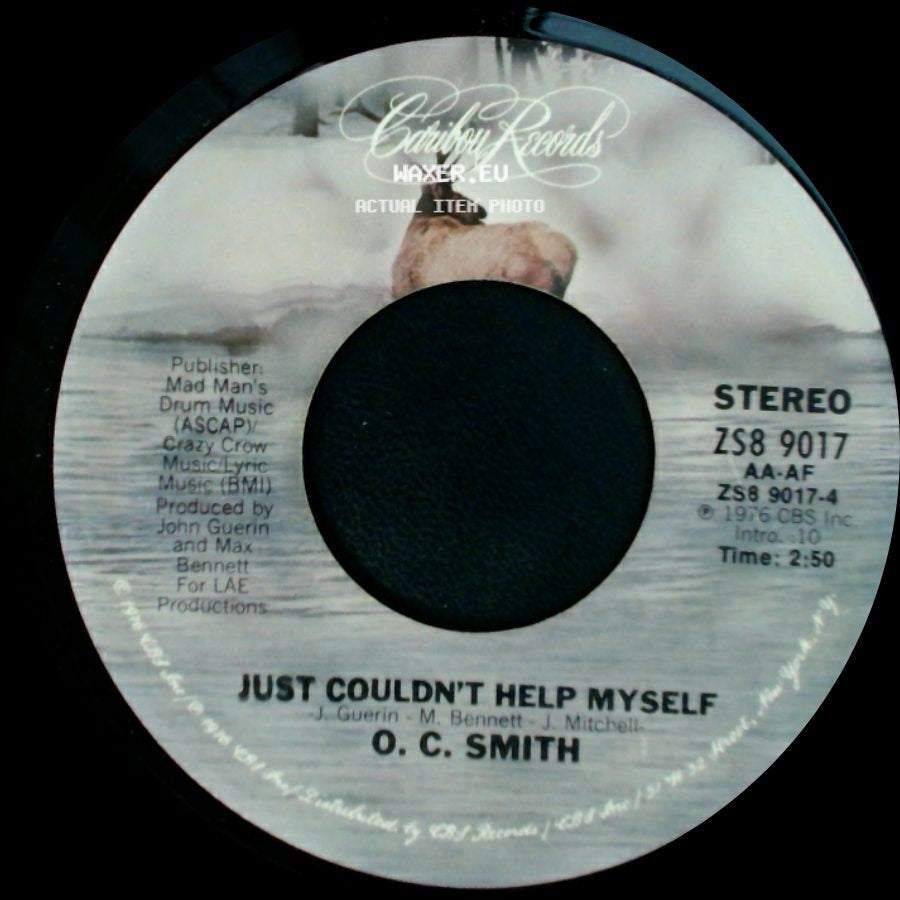 O. C. Smith - Together / Just Couldn't Help Myself side B