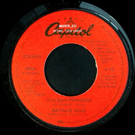 Natalie Cole - Hold On / (I've Seen) Paradise side B