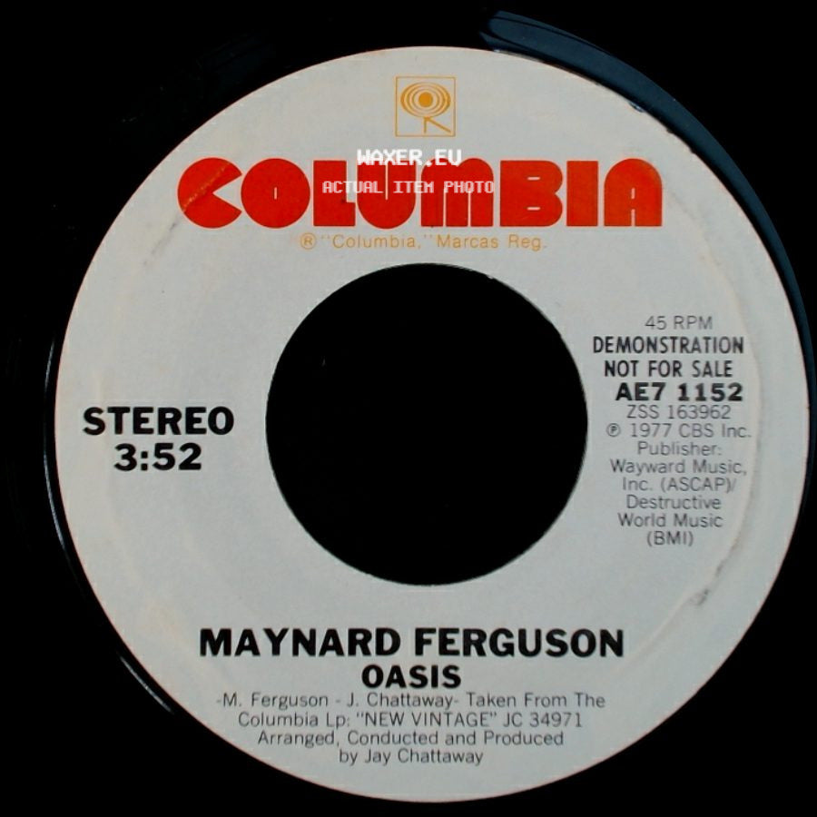 Maynard Ferguson - Oasis / Maria (From "West Side Story") side A