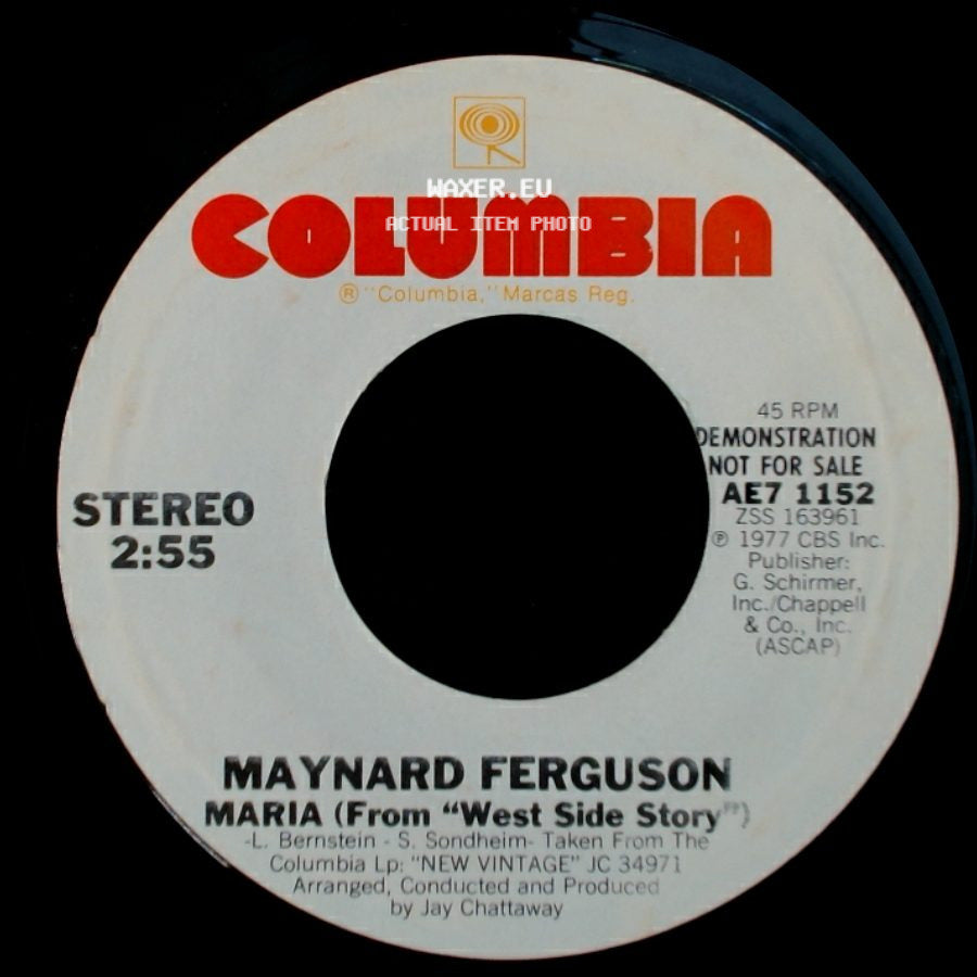 Maynard Ferguson - Oasis / Maria (From "West Side Story") side B