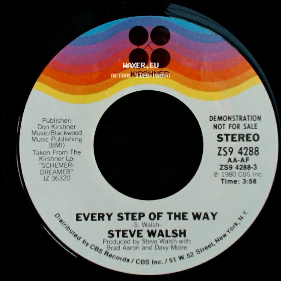 Steve Walsh - Every Step Of The Way / Every Step Of The Way side A