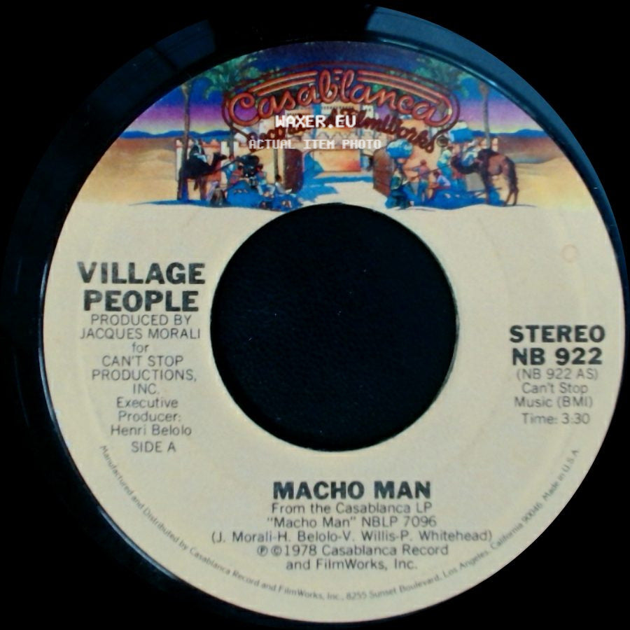 Village People - Macho Man / Key West side A