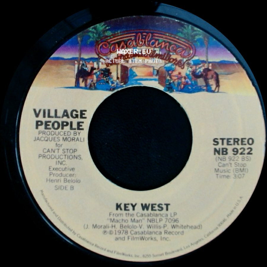 Village People - Macho Man / Key West side B