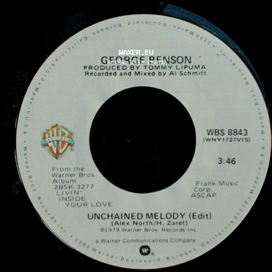 George Benson - Before You Go (Edit) / Unchained Melody (Edit) side B