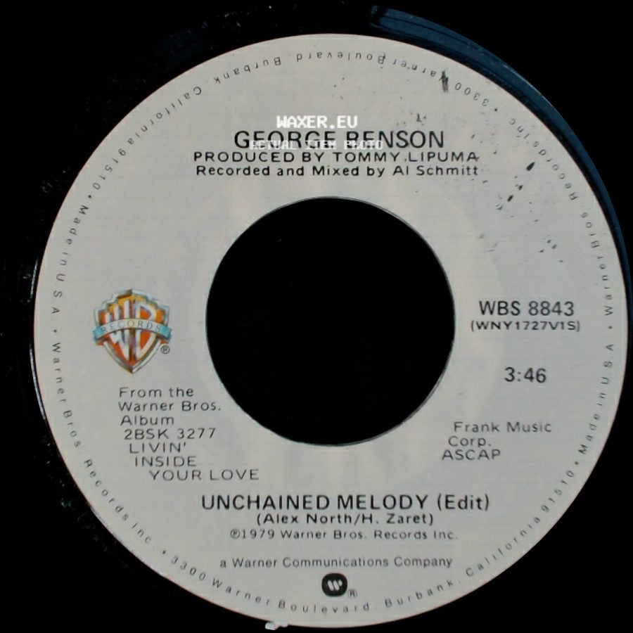 George Benson - Before You Go (Edit) / Unchained Melody (Edit) side B