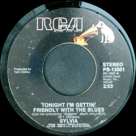 Sylvia - Tonight I'm Gettin' Friendly With The Blues / Snapshot side A