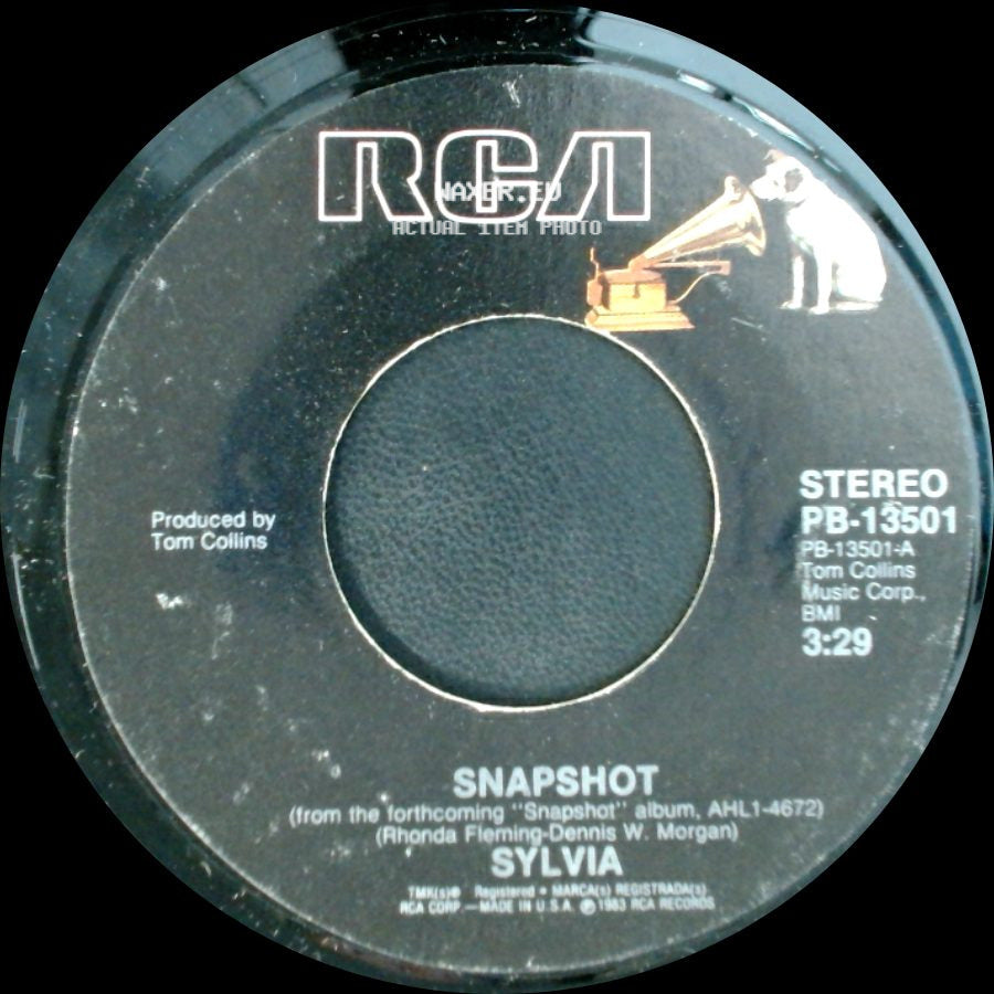 Sylvia - Tonight I'm Gettin' Friendly With The Blues / Snapshot side B