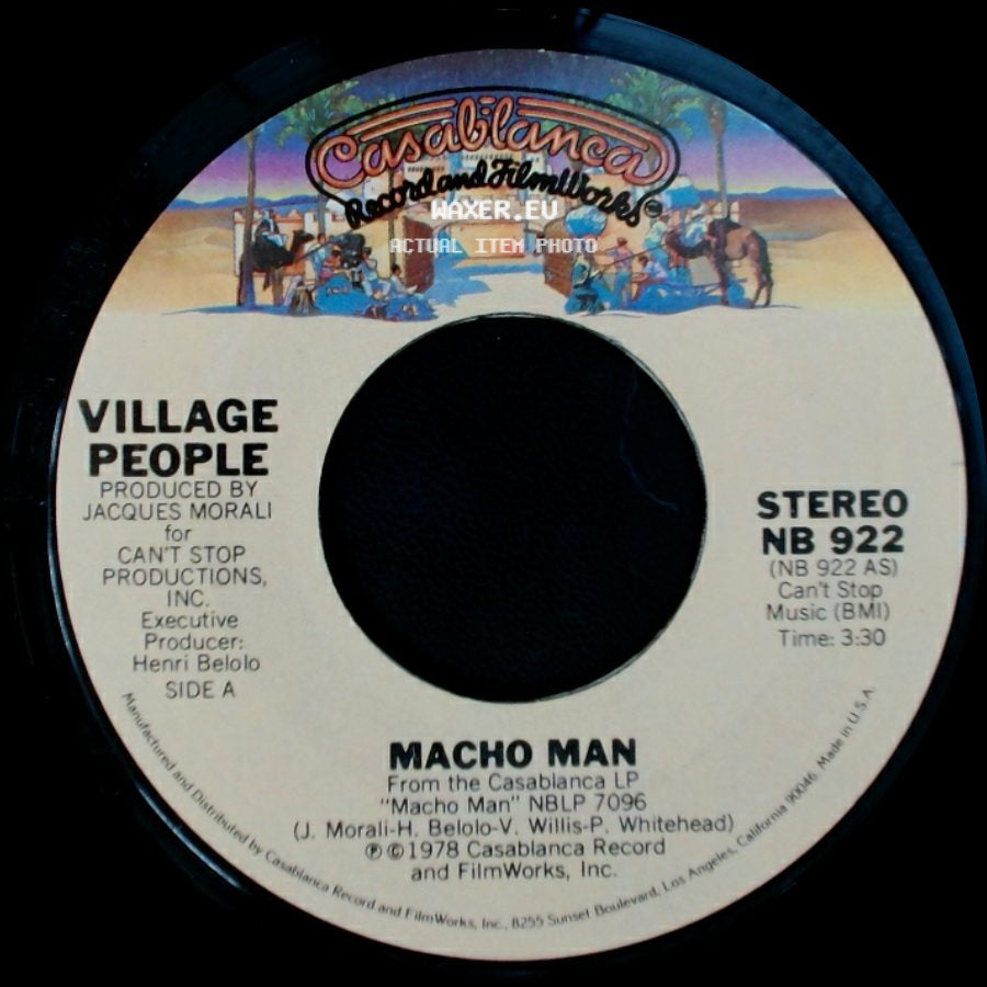 Village People - Macho Man / Key West side A