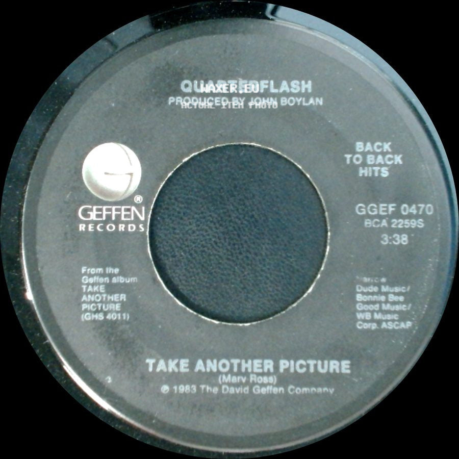 Quarterflash - Take Me To Heart / Take Another Picture side B