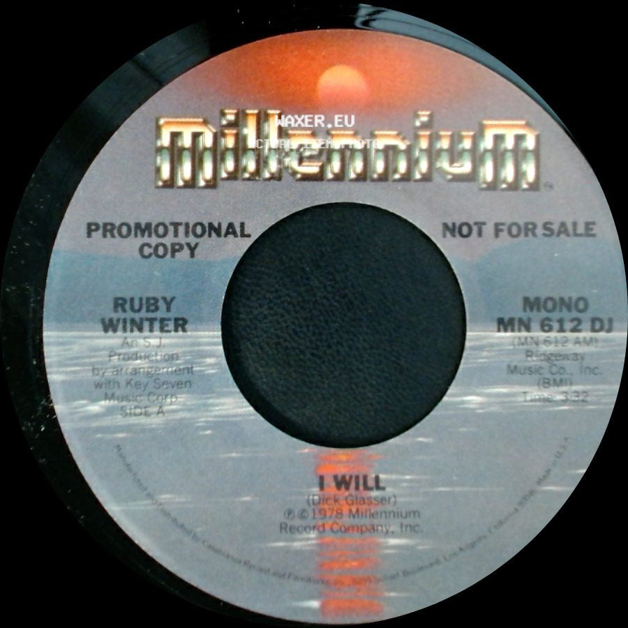 Ruby Winter - I Will / I Will side A