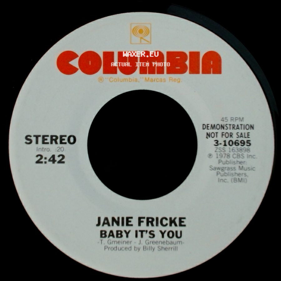 Janie Fricke - Baby It's You / Baby It's You side A