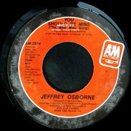 Jeffrey Osborne - Who Would Have Guessed / You Should Be Mine (The Woo Woo Song) side B