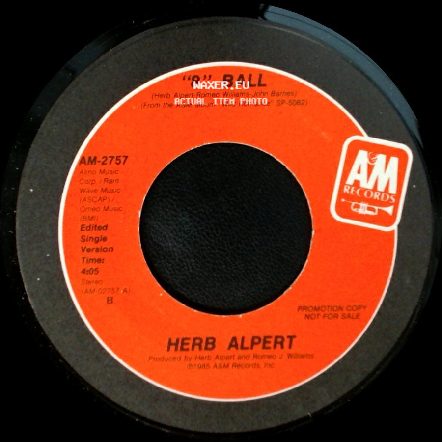 Herb Alpert - "8" Ball / "8" Ball side B