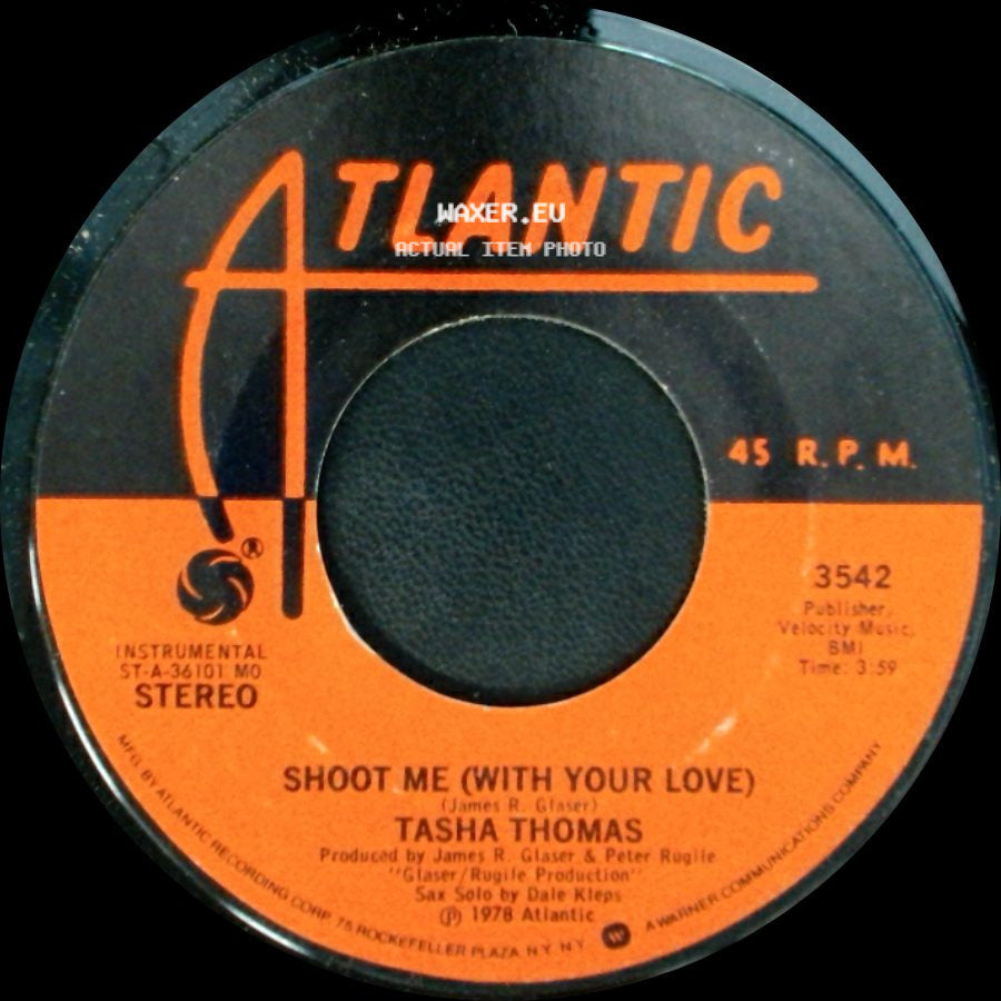 Tasha Thomas - Shoot Me (With Your Love) / Shoot Me (With Your Love) side B