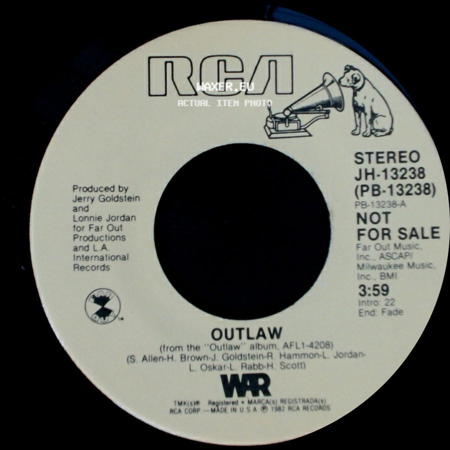 War - Outlaw / Outlaw side A