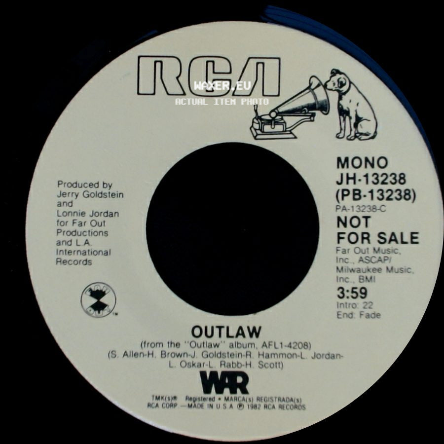 War - Outlaw / Outlaw side B