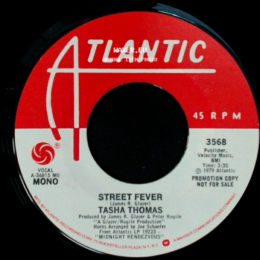 Tasha Thomas - Street Fever / Street Fever side A