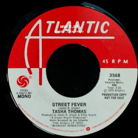 Tasha Thomas - Street Fever / Street Fever side A