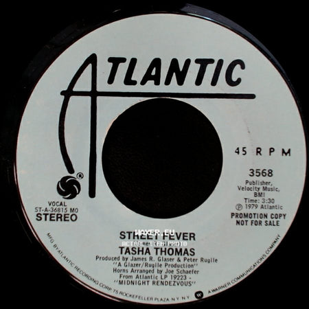 Tasha Thomas - Street Fever / Street Fever side B