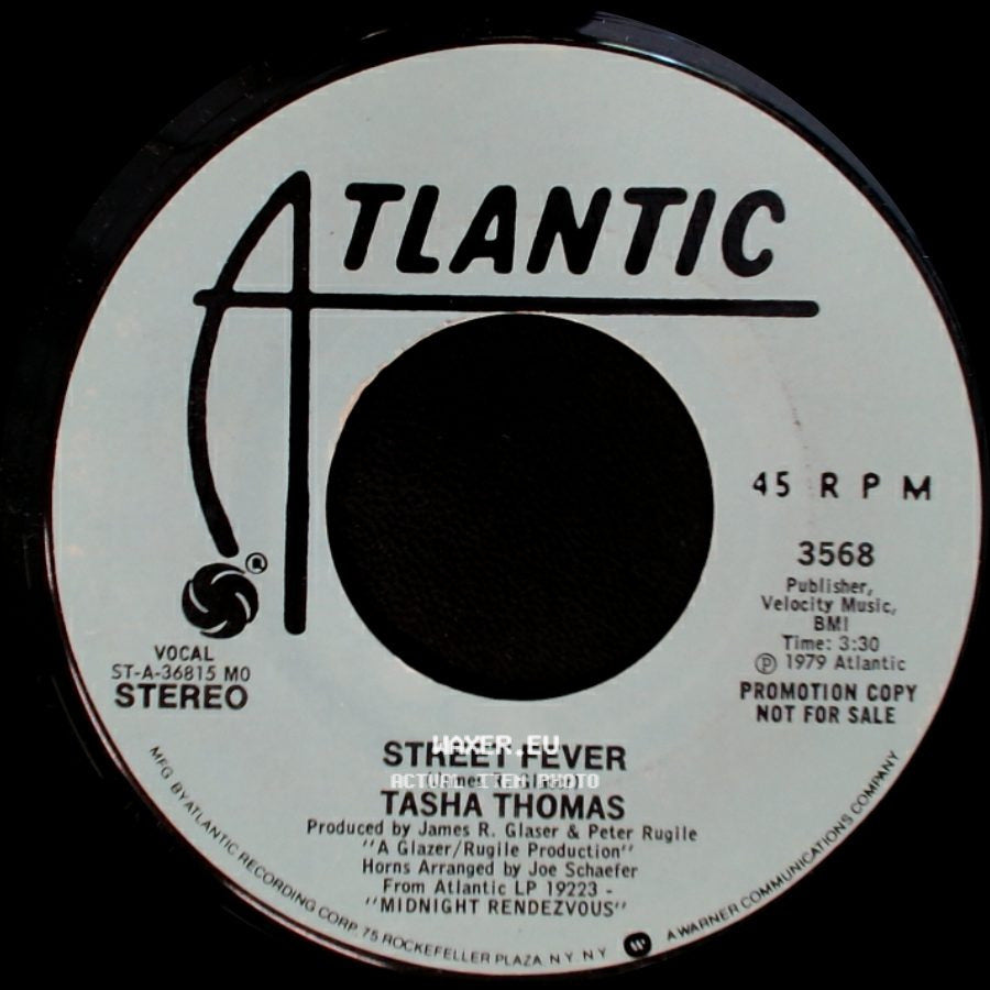 Tasha Thomas - Street Fever / Street Fever side B