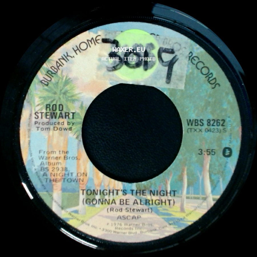 Rod Stewart - Tonight's The Night (Gonna Be Alright) / Fool For You side A