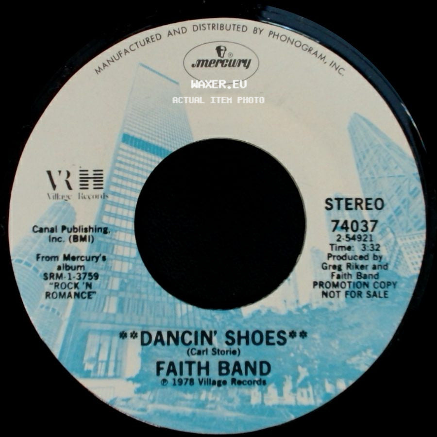 Faith Band - Dancin' Shoes / Dancin' Shoes side B