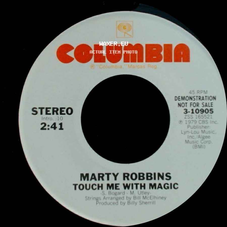 Marty Robbins - Touch Me With Magic / Touch Me With Magic side A