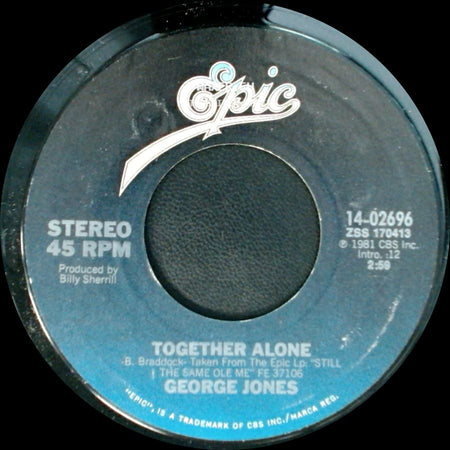 George Jones - Together Alone / Same Ole Me side A